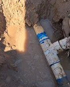 Plumbing line repair
